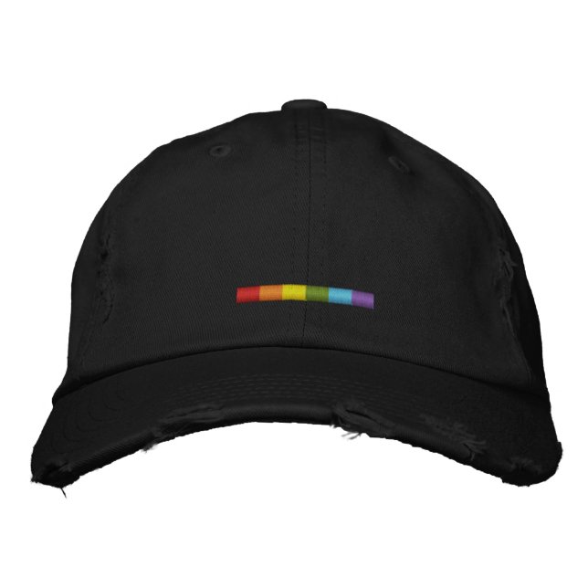 Gorra borrosa del Orgullo Gay (Anverso)