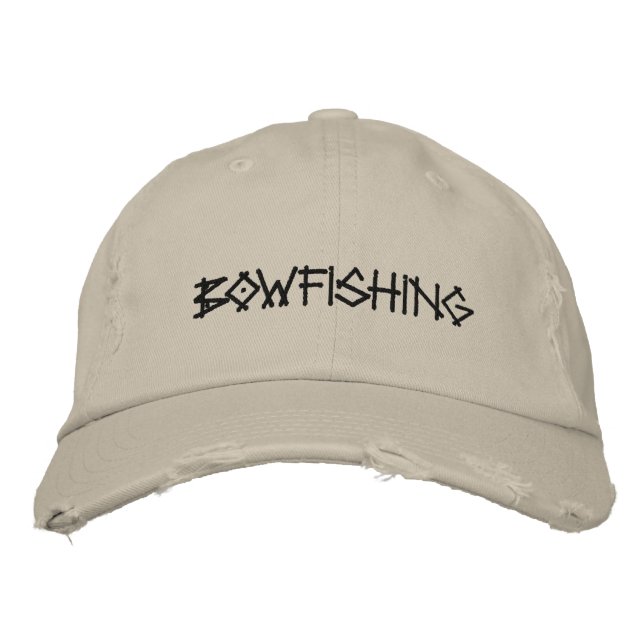 GORRA BOWFISHING Embroidered (Anverso)