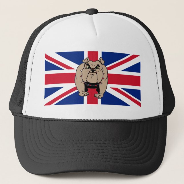Gorra británico de Reino Unido del bulldog (Anverso)