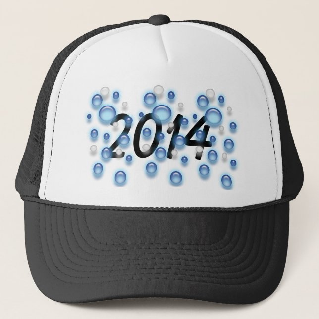 Gorra - Burbujas de Año Nuevo (Anverso)