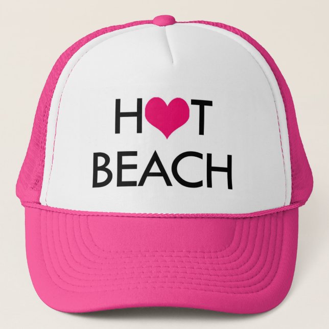 Gorra CALIENTE del camionero de la PLAYA (Anverso)
