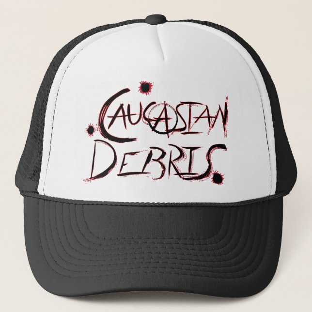 Gorra caucásico del camionero de la ruina (Anverso)
