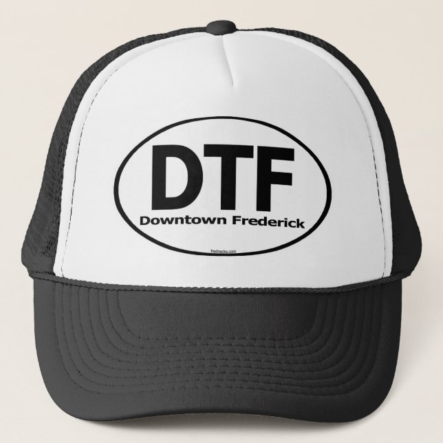 Gorra céntrico de los camioneros de DTF Frederick (Anverso)
