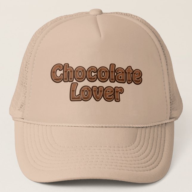Gorra Chocolate Lover - elegir color (Anverso)