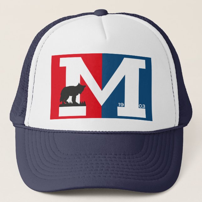 Gorra clásico del camionero del alcohol de Mowglis (Anverso)