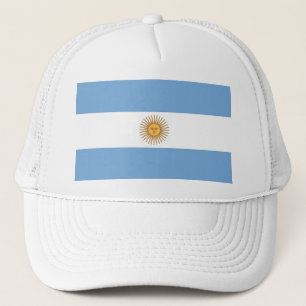 Gorra con bandera de Argentina
