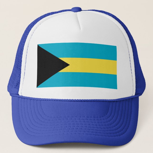 Gorra con bandera de Bahamas (Anverso)