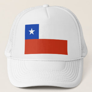 Gorra con bandera de Chile