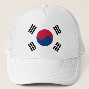 Gorra con bandera de Corea del Sur