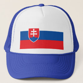 Gorra con bandera de Eslovaquia