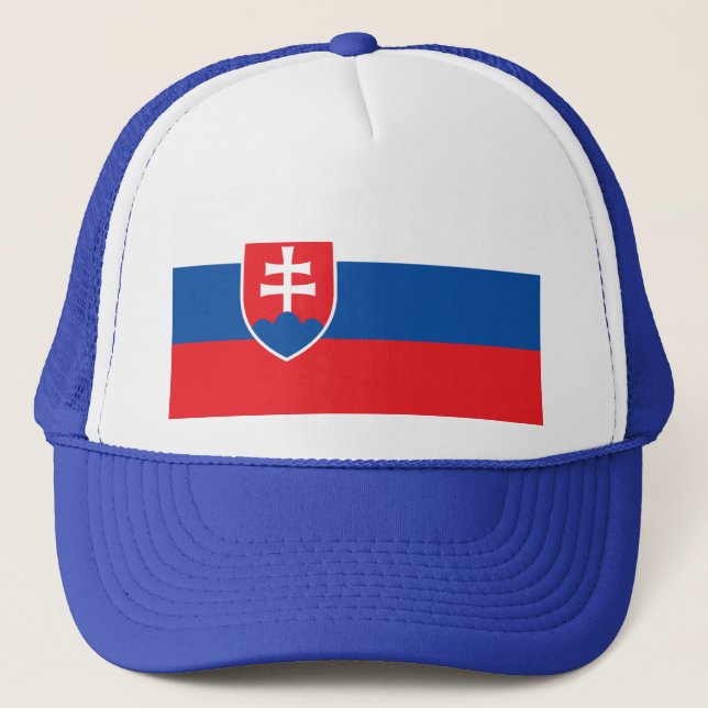 Gorra con bandera de Eslovaquia (Anverso)