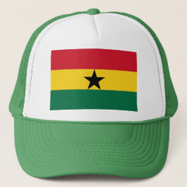 Gorra con bandera de Ghana