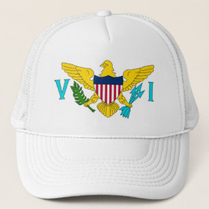 Gorra con bandera de las Islas Vírgenes - Estados 