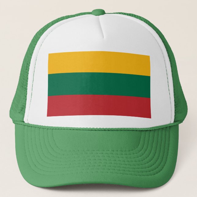Gorra con bandera de Lituania (Anverso)