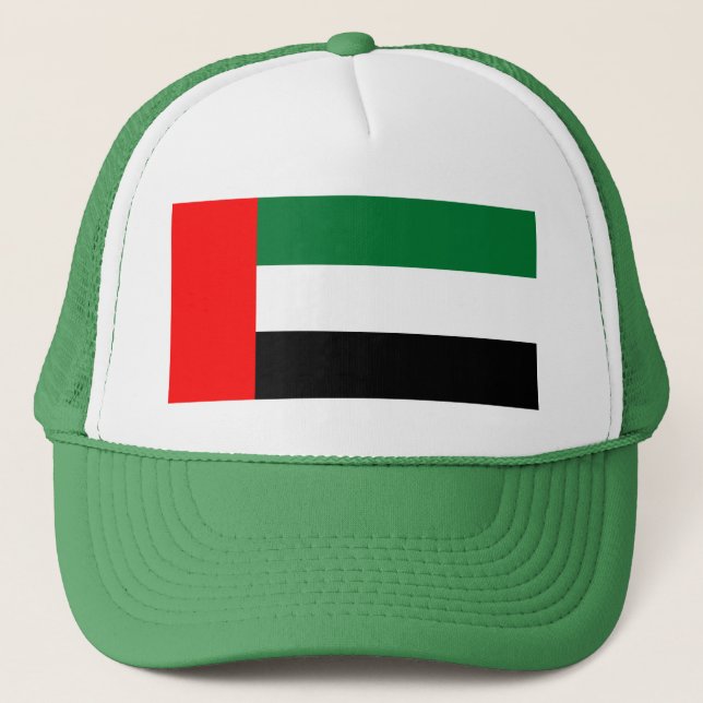 Gorra con bandera de los Emiratos Árabes Unidos (Anverso)
