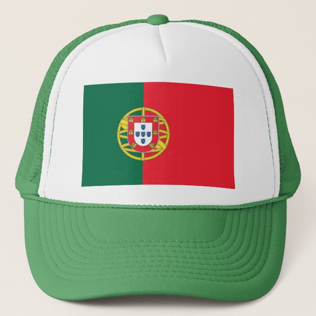 Gorra con bandera de Portugal (Anverso)