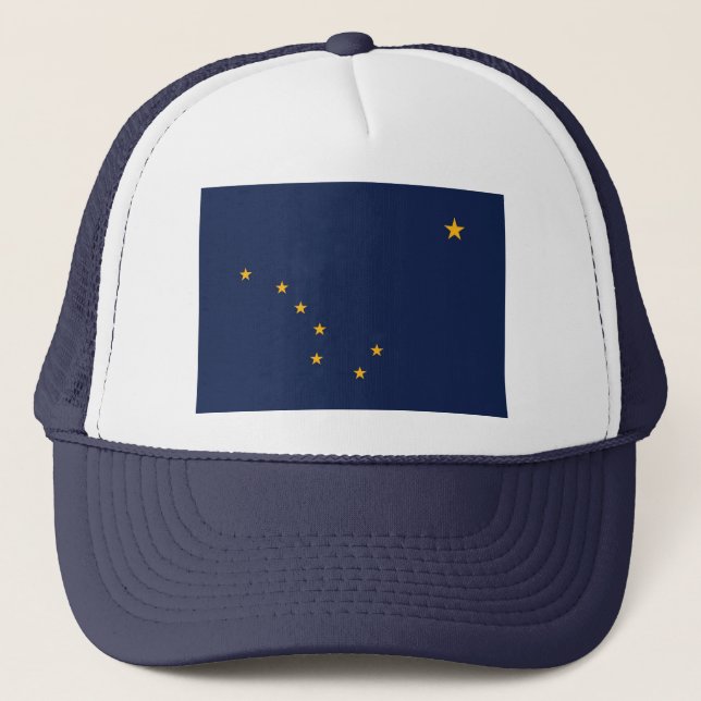 Gorra con bandera del estado de Alaska - Estados U (Anverso)
