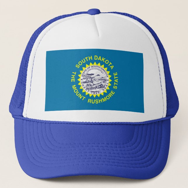 Gorra con bandera del estado de Dakota del Sur - E (Anverso)