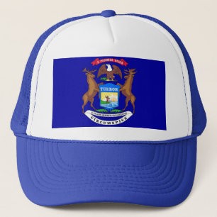 Gorra con bandera del estado de Michigan - Estados
