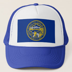 Gorra con bandera del estado de Nebraska - Estados