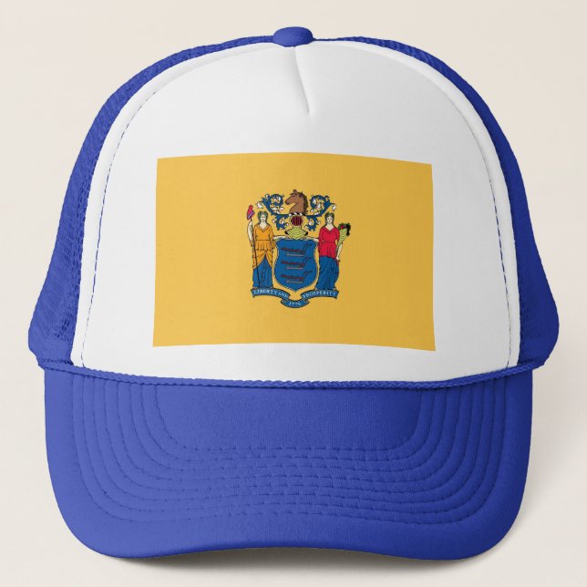 Gorra con bandera del estado de Nueva Jersey - Est (Anverso)