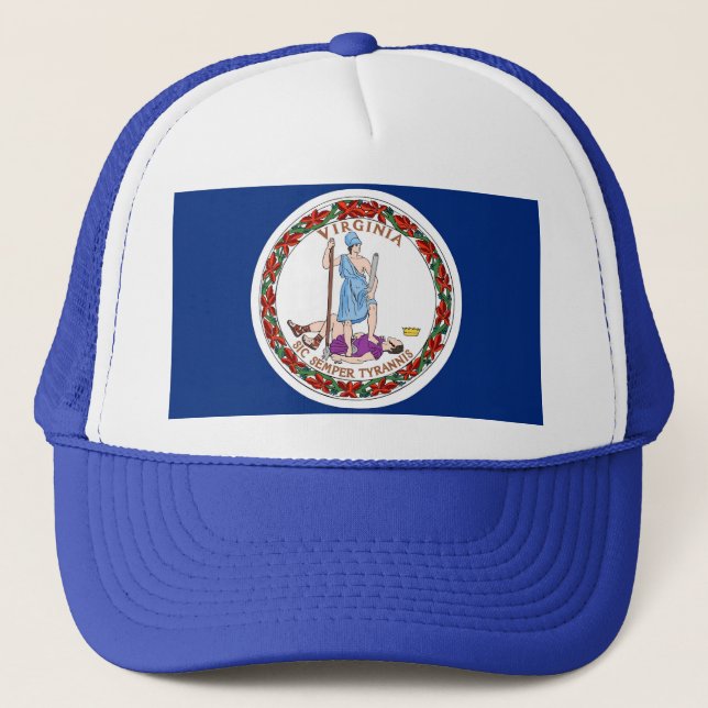 Gorra con Bandera del Estado de Virginia - Estados (Anverso)