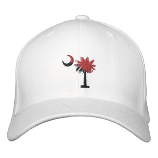 Gorra con barniz de palmetto negro