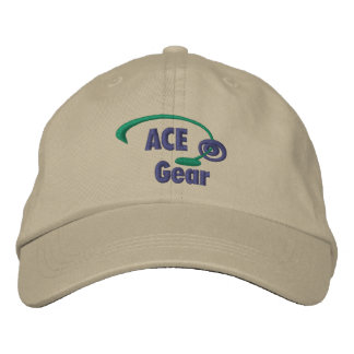 Gorra con barrido de arce verde y azul