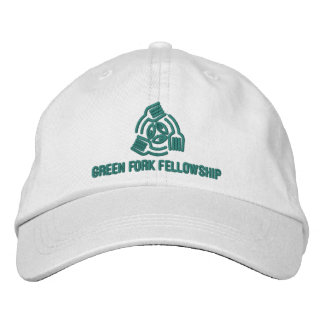Gorra con bordado de GFF - Blanco