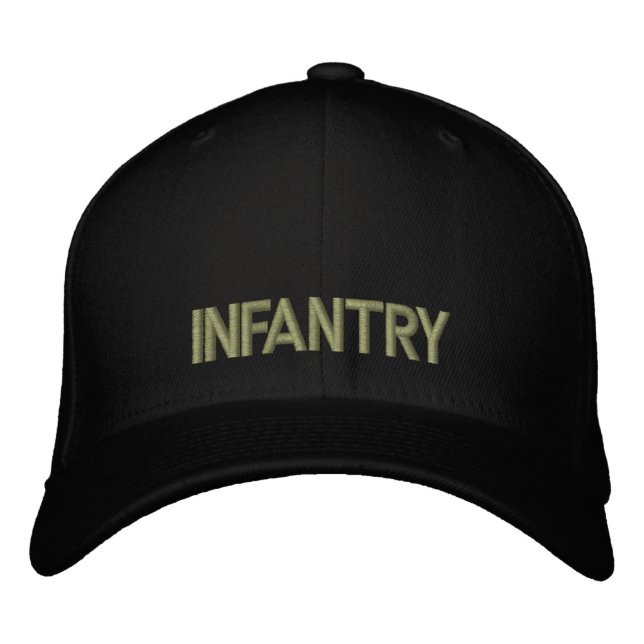 Gorra con bordado de infantería (Anverso)