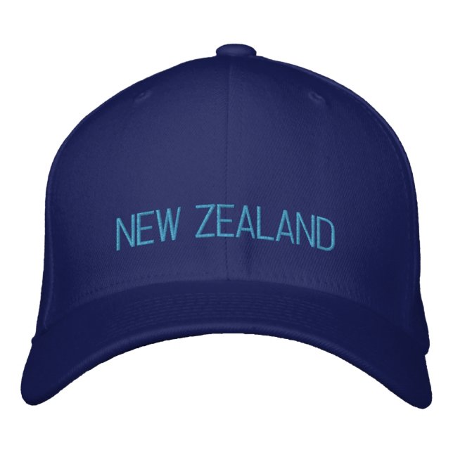 Gorra con bordado de Nueva Zelanda (Anverso)