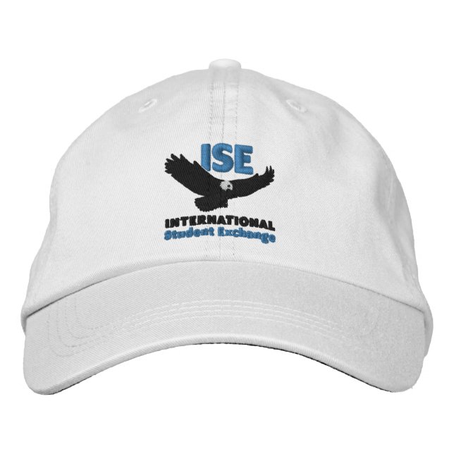 Gorra con bordado de unisex blanco (Anverso)