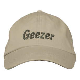 Gorra con bordado geezer / Gorra