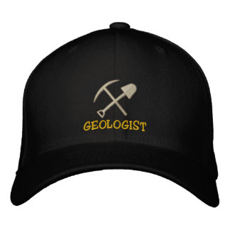 Gorra con bordado geólogo