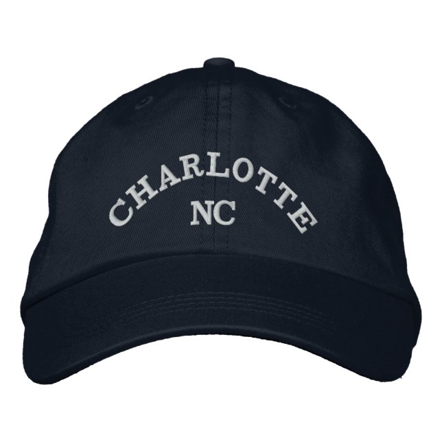 Gorra con clase Charlotte NC (Anverso)