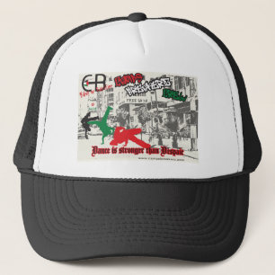 Gorra con el poster del CBC de Chantal Parratt