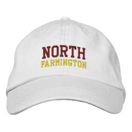 Gorra con embargo de la escuela secundaria de Farm