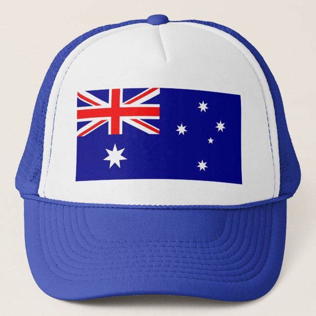 Gorra con la bandera de Australia (Anverso)