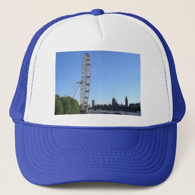 Gorra con la rueda de la fortuna Ojo de Londres (Anverso)