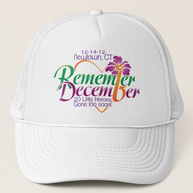 Gorra conmemorativo de la escuela de Newtown (Anverso)