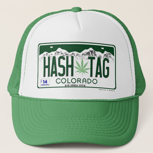 Gorra conmemorativo de la etiqueta del hachís de (Anverso)