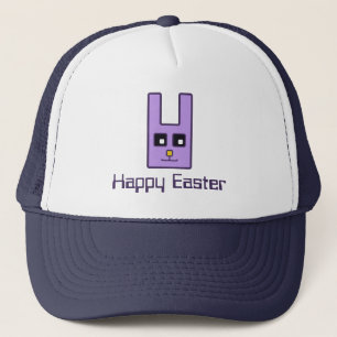 Gorra cuadrado del camionero del conejito de