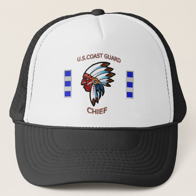 Gorra CWO-4 de la Guardia Costera de Estados Unido (Anverso)