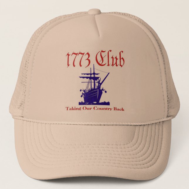 Gorra de 1773 clubs (Anverso)