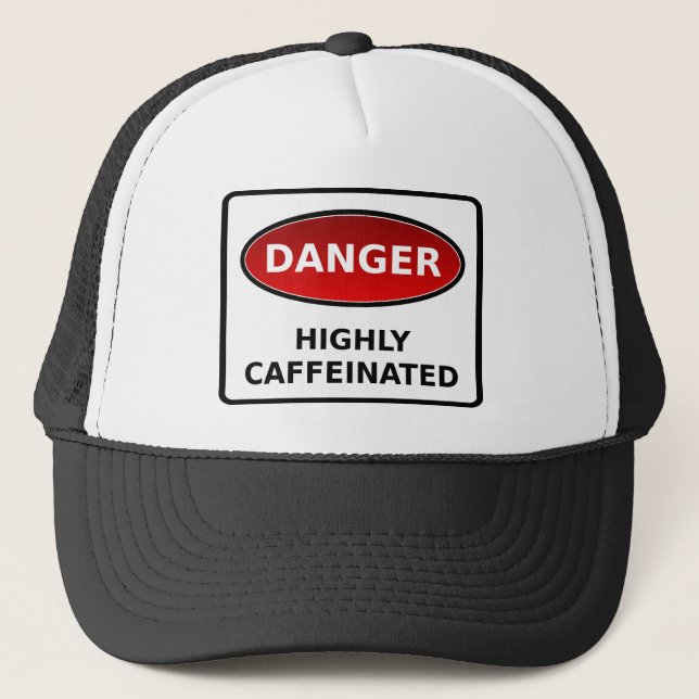 Gorra de advertencia de cafeína (Anverso)