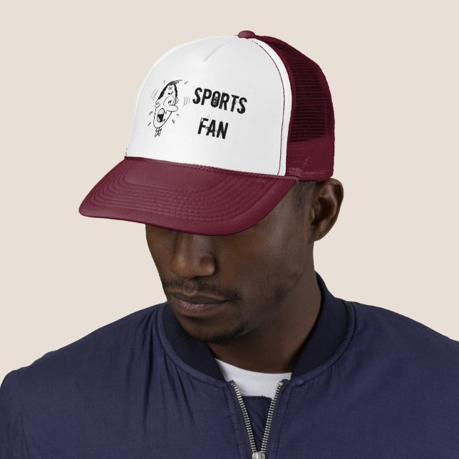 Gorra de aficionados al deporte (In situ)