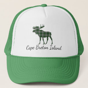 Gorra de alce tartán de la isla Cute Cape Breton