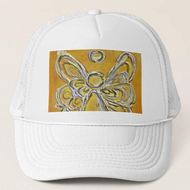 Gorra de ángel amarillo o gorro (Anverso)