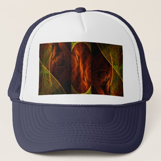 Gorra de arte abstracto de la jungla de Mystique (Anverso)