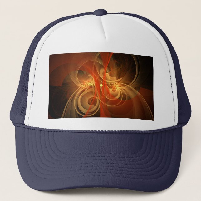 Gorra de arte de resumen de arte de la mañana (Anverso)